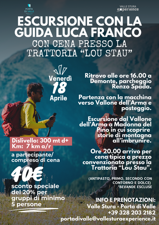 ESCURSIONE CON GUIDA