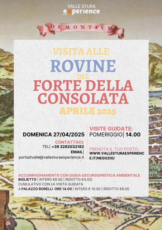 VISITA AL FORTE DELLA CONSOLATA