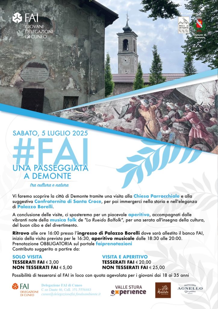 FAI UNA PASSEGGIATA DEMONTE