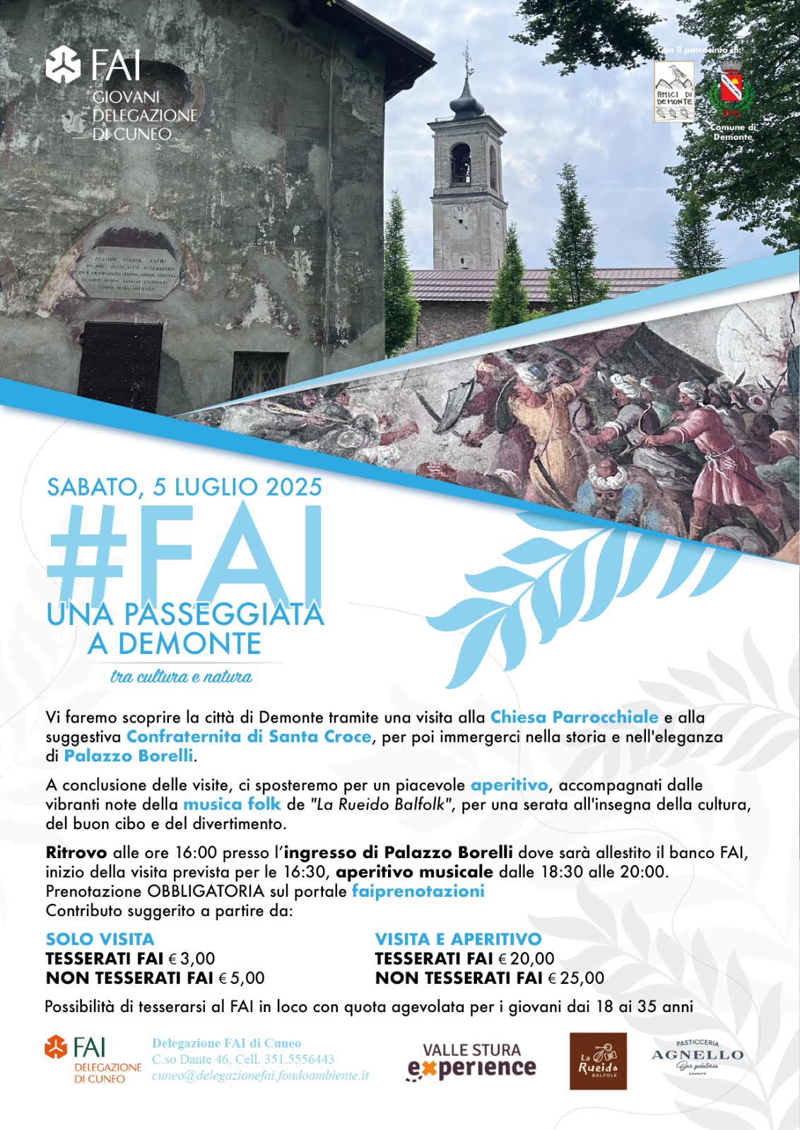 FAI UNA PASSEGGIATA DEMONTE