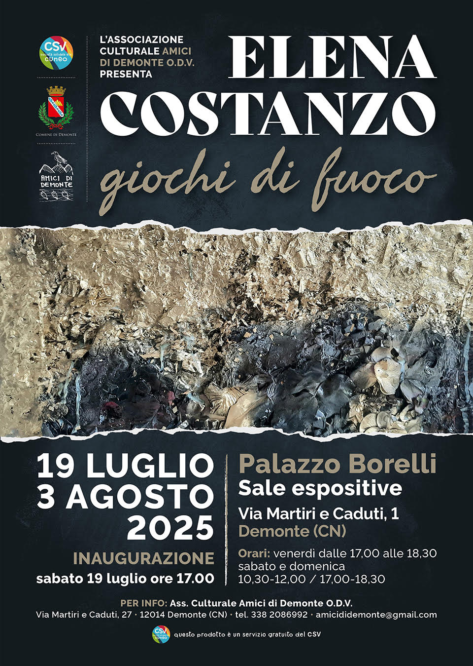 ELENA COSTANZO – GIOCHI DI FUOCO
