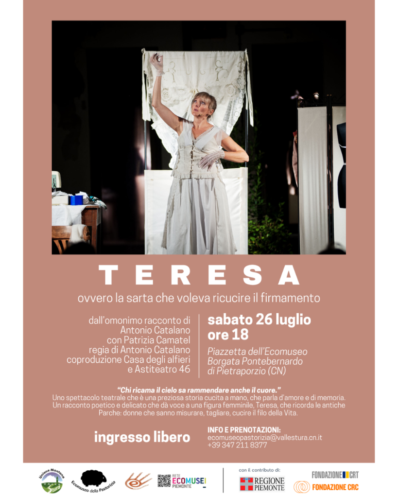 SPETTACOLO TEATRALE – TERESA 2025