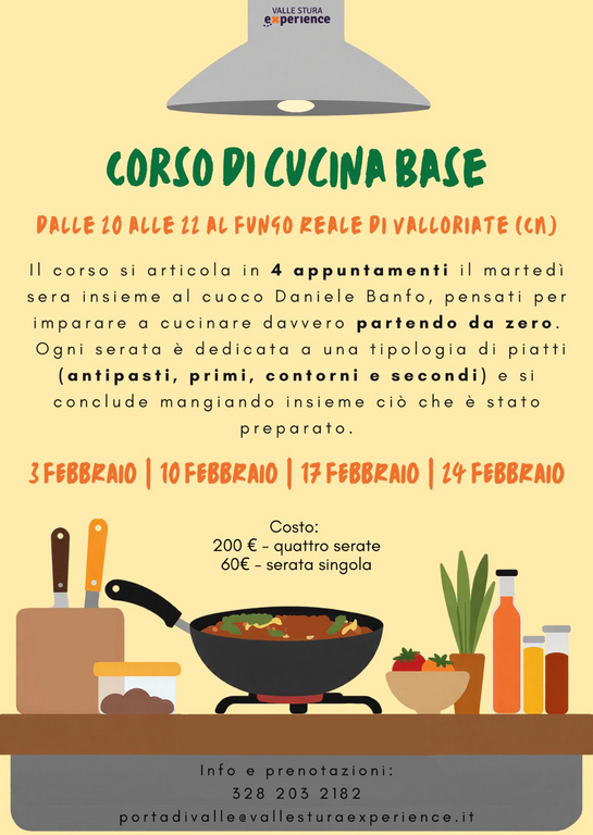 CORSO DI CUCINA BASE – SECONDI