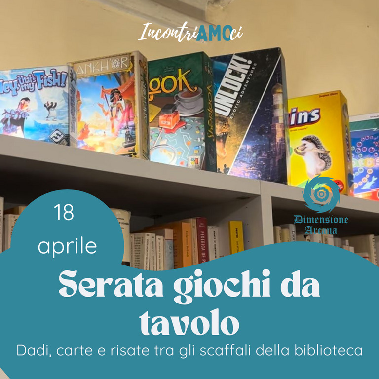 SERATA GIOCHI DA TAVOLO
